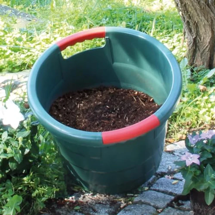 Garantia Universal - Rundbehälter (Eimer), 70 l Kunststoffbehälter, Ø 544 mm - sehr stabil und langlebig - 785002 – Bild 4