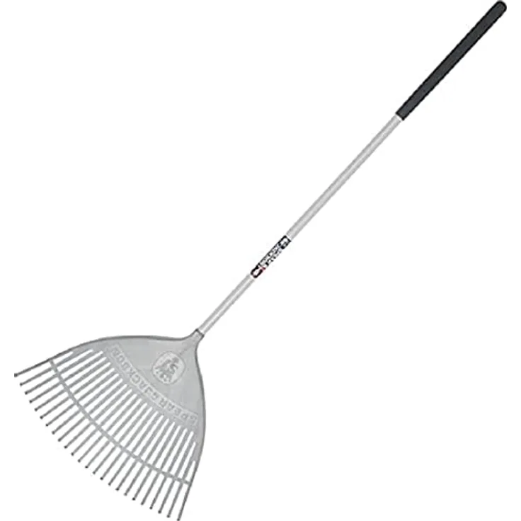 Spear & Jackson 3884NB niemals biegen Kohle Kunststoff-Blattrechen Holzstiel