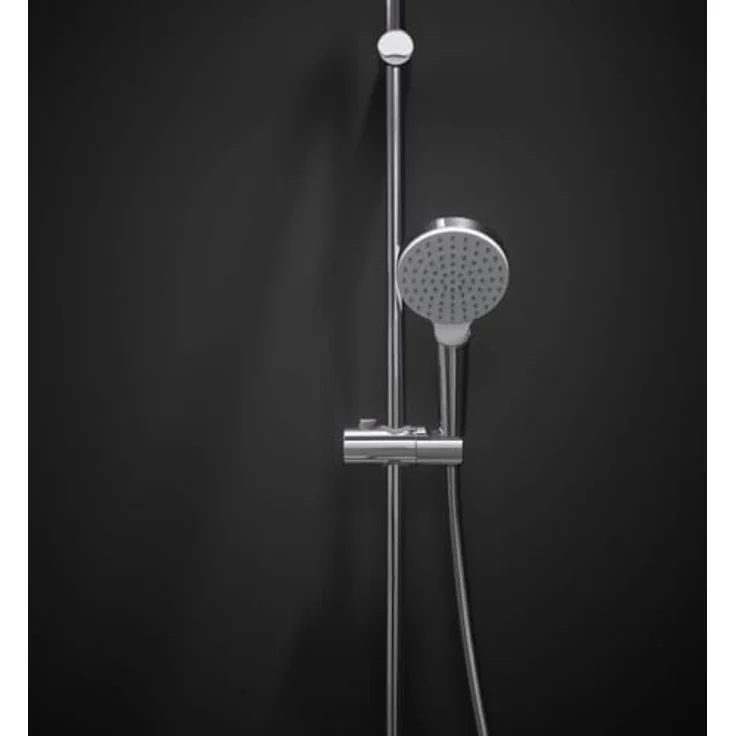 hansgrohe Handbrause Crometta 100, 1jet EcoSmart 9 l/min - Weiß / Chrom – Bild 5