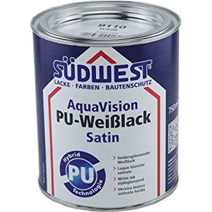 Bild für Südwest AquaVision PU-Weißlack Satin 0,75 Liter