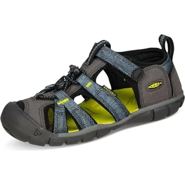 Keen Seacamp II CNX, Sicherheitssandalen für Jungen, rosa, Größe 31 mit niedriger Laufsohle und abriebfester Sohle – Bild 1