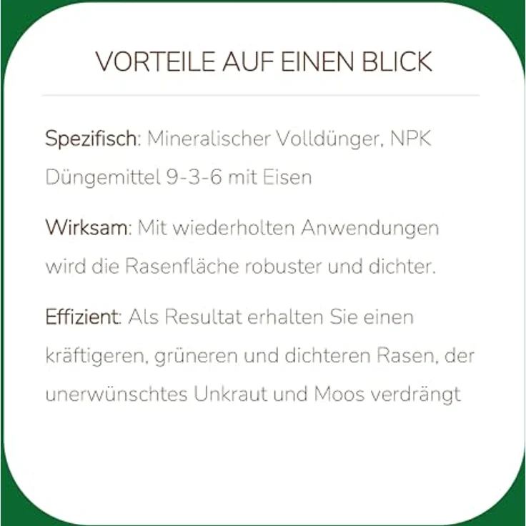 Substral Rasendünger Unkraut & Moos bleibt chancenlos, 7,2kg für 240qm, sattgrüner Rasen in 7 Tagen, düngt bis zu 3 Monate, Grün – Bild 5