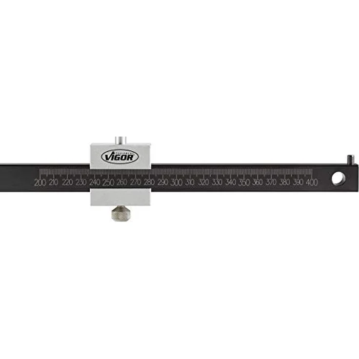 Vigor Bremsscheiben Messschieber, analoger Durchmesser-Messschieber mit Spannbereich von 200–400 mm – Bild 2