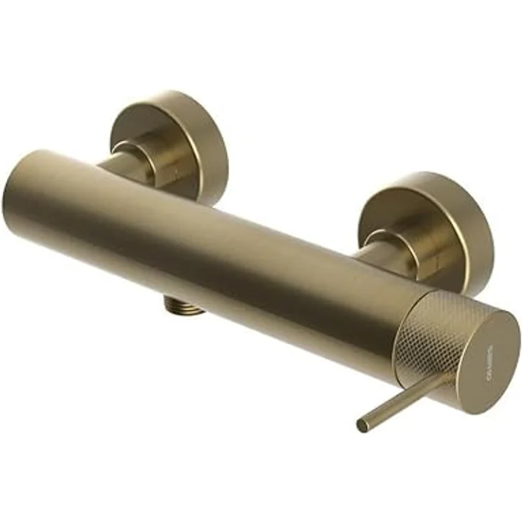 Sapho ULTRASAN Duscharmatur, Gold matt, Wandmontage, 2-teiliges Set, Messing – Bild 1