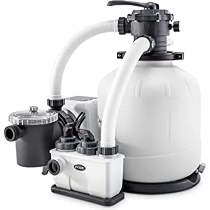 Intex Sandfilter + Chlorinator Kombination 56m³ 26680 – Bild 2