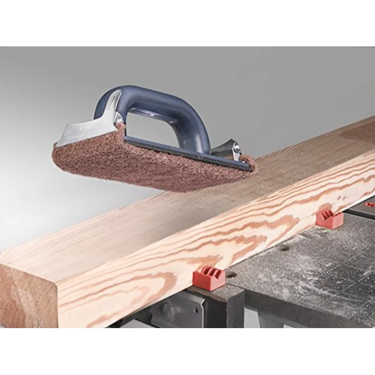 kwb Handschleifer-Set – 3-tlg. inkl. Schleifklotz mit Klemmvorichtung und Schleifgitter 93 mm x 230 mm (2 Stk.) - Preisvergleich – Bild 6