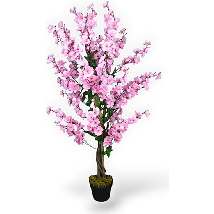Arnusa Kunstpflanze Bltenbaum 120 cm Wintersweet Knstliche Pflanze im Topf  (Pink): Tests, Infos & Preisvergleich
