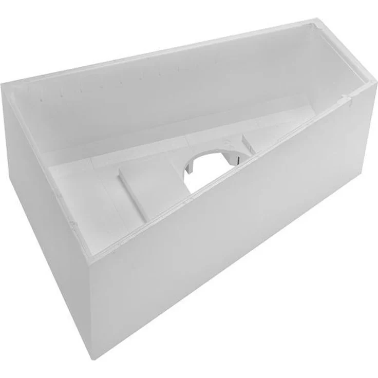 Duravit Wannenträger No 1, hochwertiger Träger für freistehende Badewannen, stabil und leicht, weiß, 157 cm