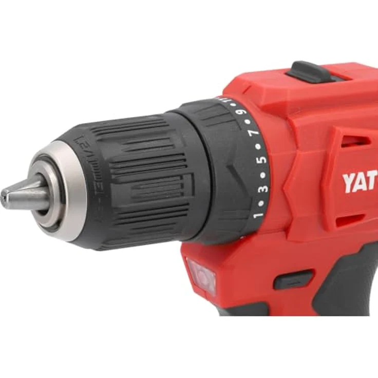 YATO Akku Bohrschrauber 18V (ohne Akku) mit bürstenlosem Motor und LED-Beleuchtung, blau – Bild 3