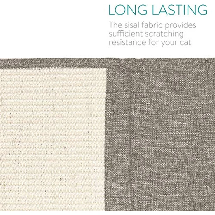 Navaris Katzen Kratzmatte Kratzschutz Sofa - Sisal Kratzteppich für Katze - auch für Hunde geeignet - div. Farben – Bild 3