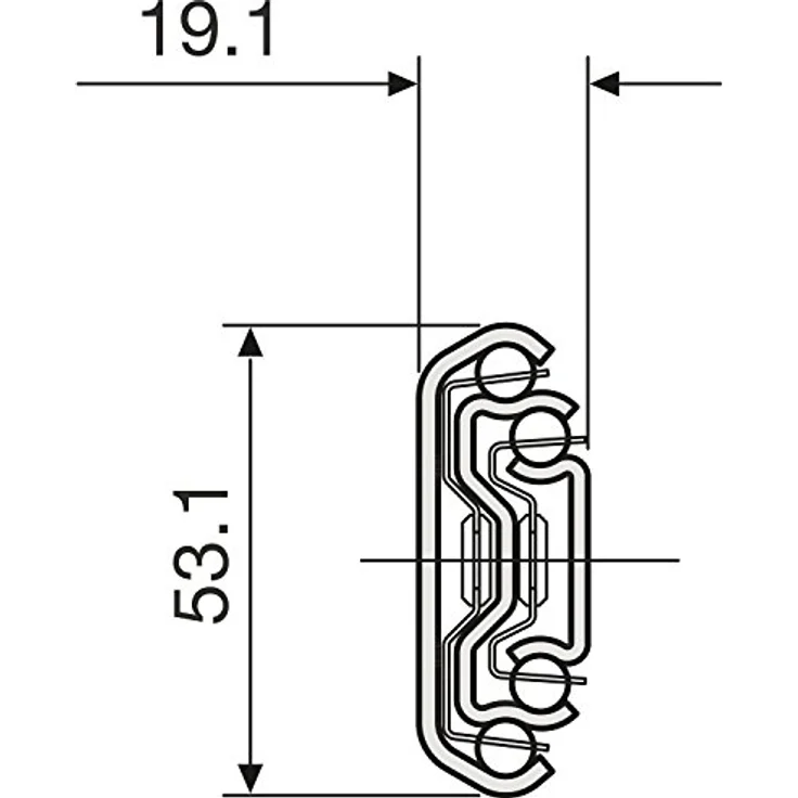 Accuride Schwerlast-Vollauszug 5321EC, Soft close chrom – Bild 3