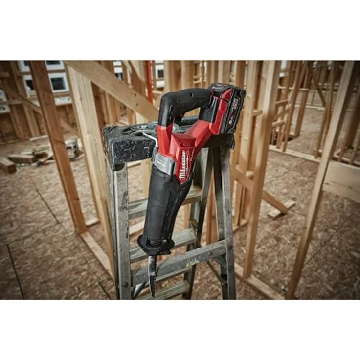 Milwaukee Sabre Sawzall M18 FSZ-0, 18V Säbelsäge mit bürstenlosem Motor, robustem Metallgehäuse und integriertem Batterieladungsindikator – Bild 7