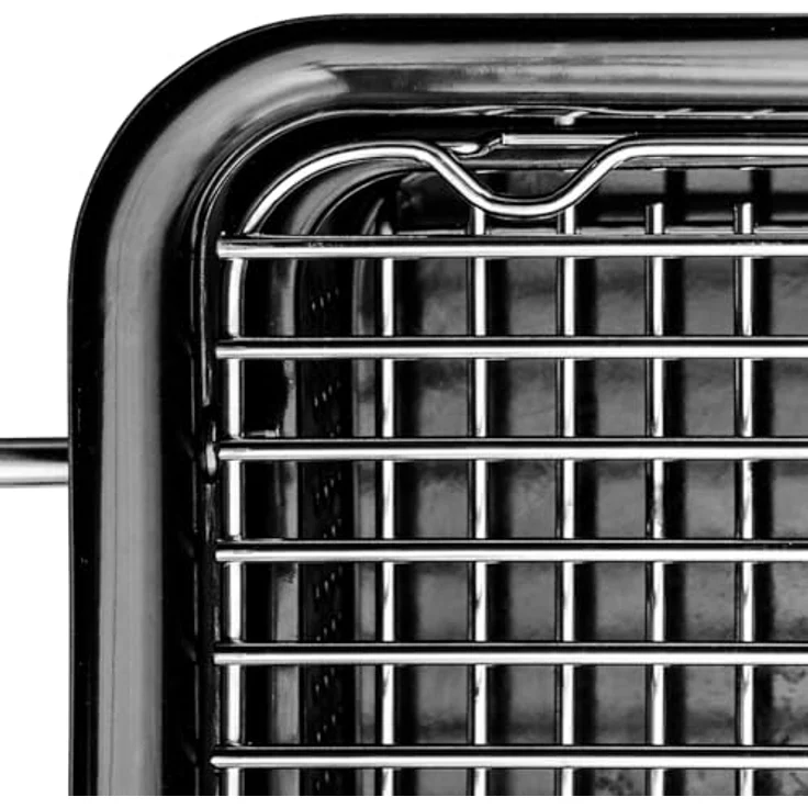 Everdure Cube 360 Tragbarer Holzkohlegrill mit Haube und Thermometer, schwarz – Bild 3