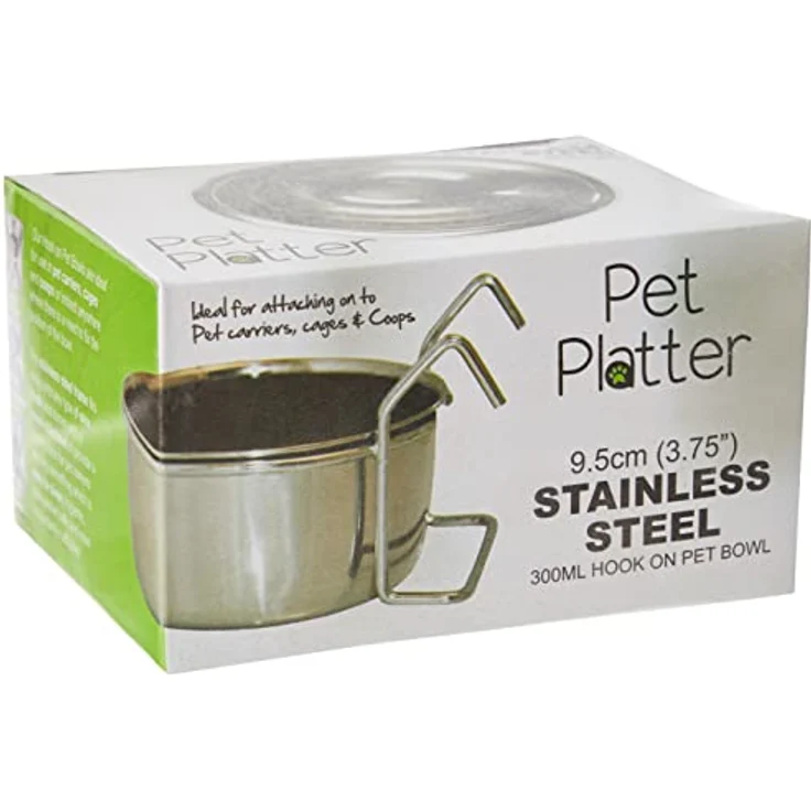 Pet Platter Napf zum Einhaken, 300 ml – Bild 1