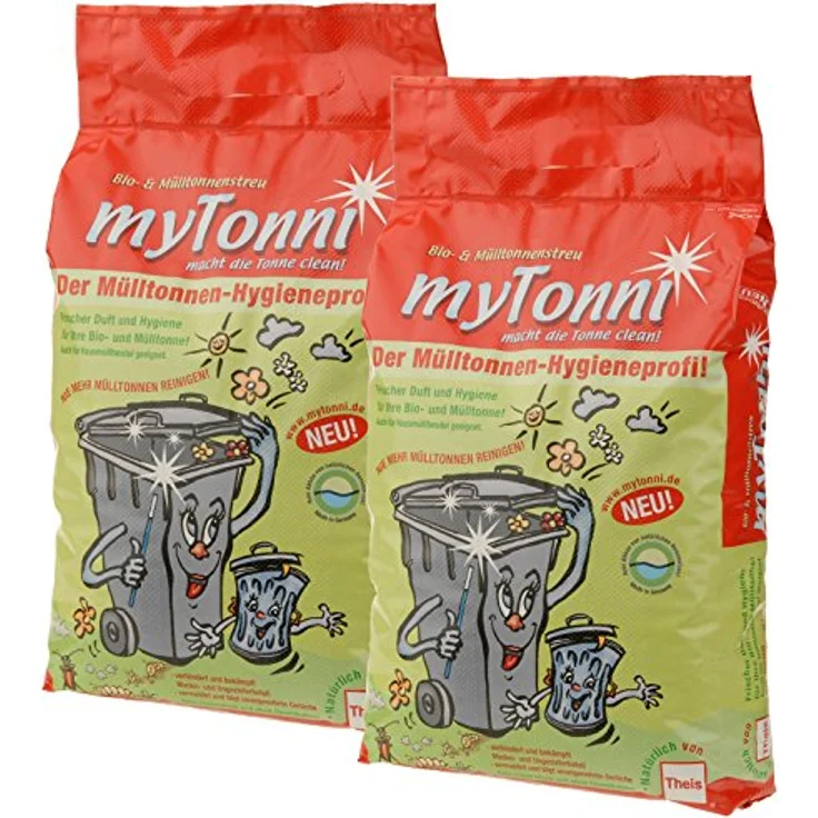 myTonni Bio- und Mülltonnenstreu 10 Liter Beutel im *2er-Sparpack* – Bild 1
