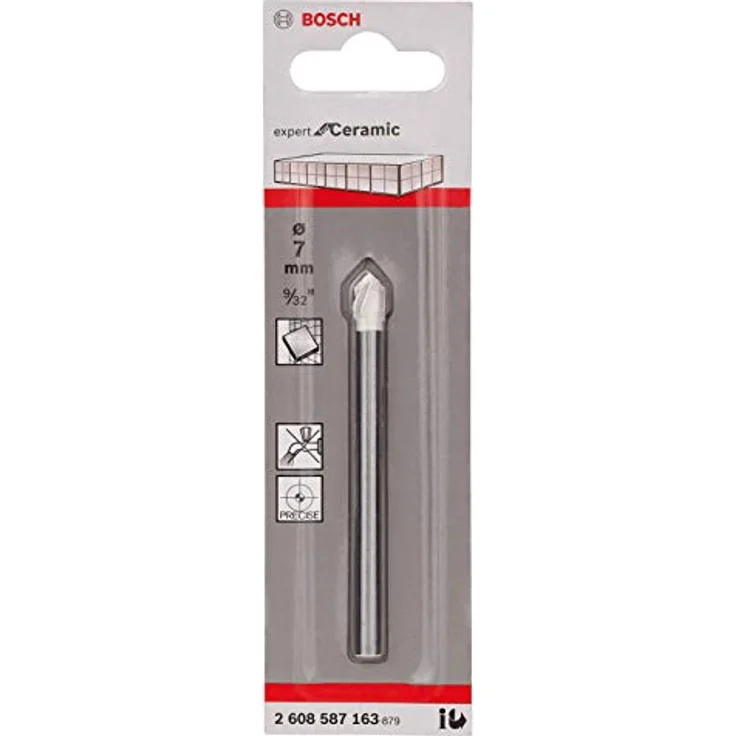Bosch Fliesenbohrer CYL-9 Ceramic, 4x70mm für sauberes Bohren in Fliesen, spiralloses Design, trockenbohren ohne Kühlung – Bild 3
