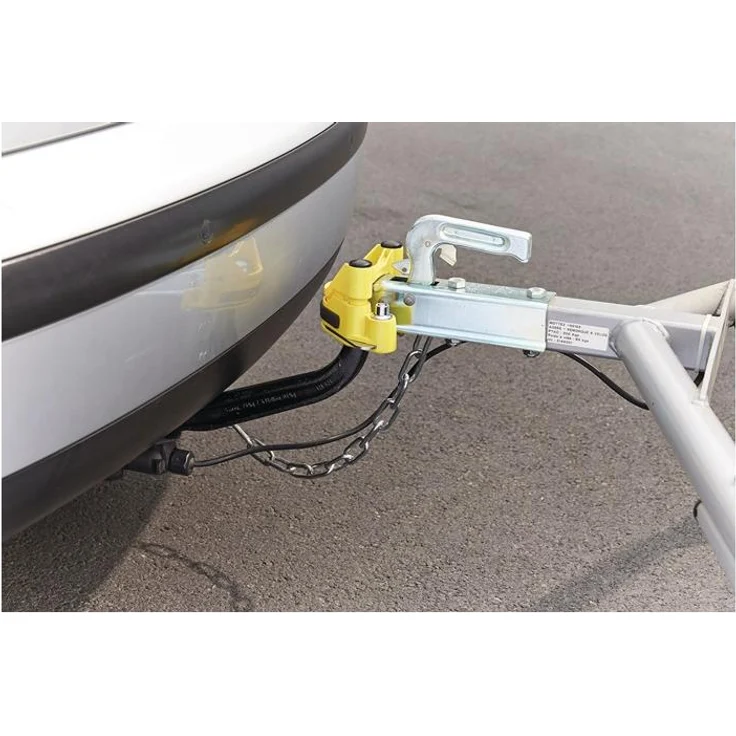 NORDWEST Anhänger-Diebstahlsicheru ng Stahl,pulv.L225xB200xH110 mm SB Verpackung – Bild 2