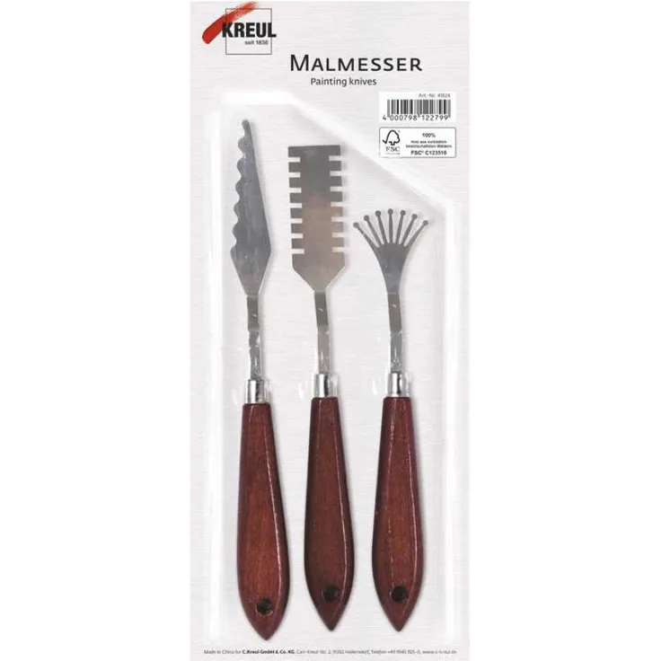 KREUL Malmesser 3er-Set
