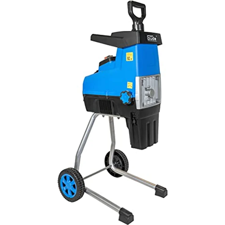 Güde GH 2801 Silent Leistung in Watt 2800 Häckselsystem Walze Materialstärke 4,4 cm Fangkorbvolumen 30 l Gewicht 17,2 kg – Bild 2
