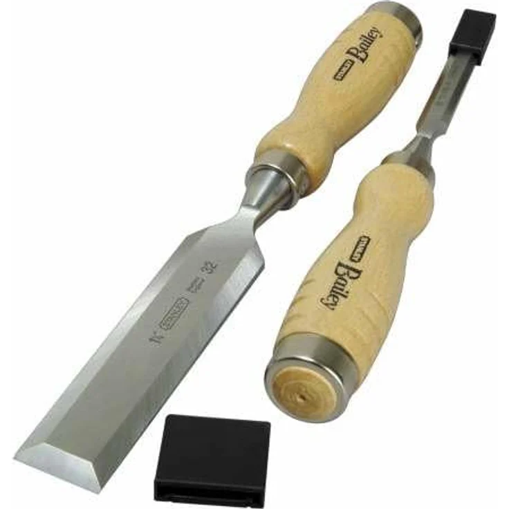 Stanley Bailey Stechbeitel (12 mm Eisenbreite, 132 mm Eisenlänge, Kunststoff-Kappe, nachschärfbar) 2-16-385 – Bild 6