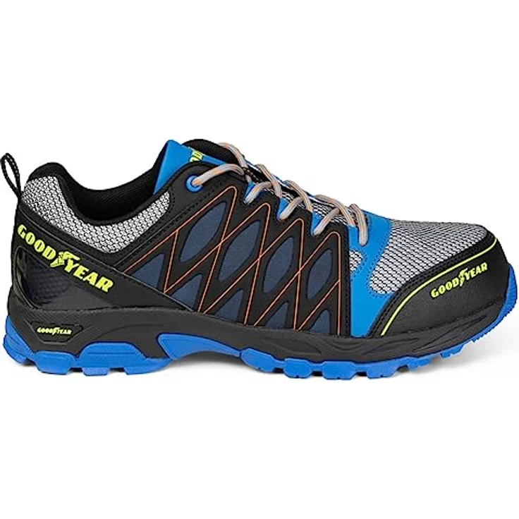 Goodyear Gyshu1503 S1 SRA HRO Sicherheitsschuh, Schwarz - rutschfeste Sohle, Zehenschutzkappe, durchtrittsichere Sohle – Bild 9