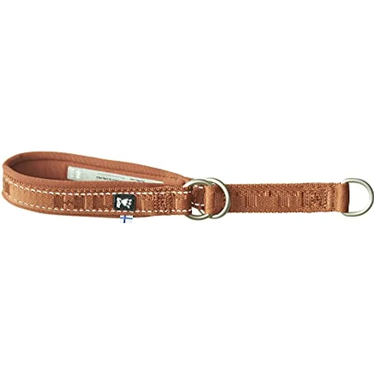 Hurtta Casual Half Choke Collar ECO, Halsband für Hunde, verstellbar 35-45 cm, in Zimtfarbe