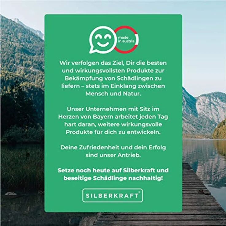 Silberkraft Insektenspray Haut & Körper, 100 ml, Schutz vor Mücken und Zecken bis zu 6 Stunden, ideal für Reisen – Bild 9