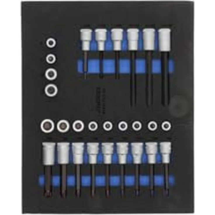 Gedore TS-308 2956535, 308-teiliges Werkzeugset mit 2-farbigen Schaumstoffeinlagen und umfassendem Werkzeugsortiment – Bild 7