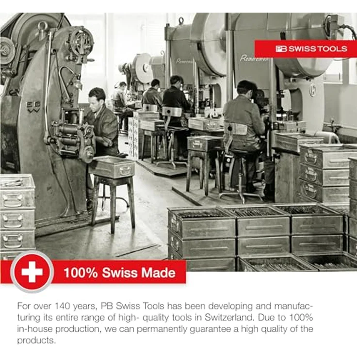 PB Swiss Tools Mini Schraubendreher Set PB 513 | 100% Swiss Made, 6-teilig mit Duplex-Wechselklingen, Torx, Kreuzschlitz, Schlitz, Innensechskant in kompakter Kunstleder Rolltasche – Bild 4