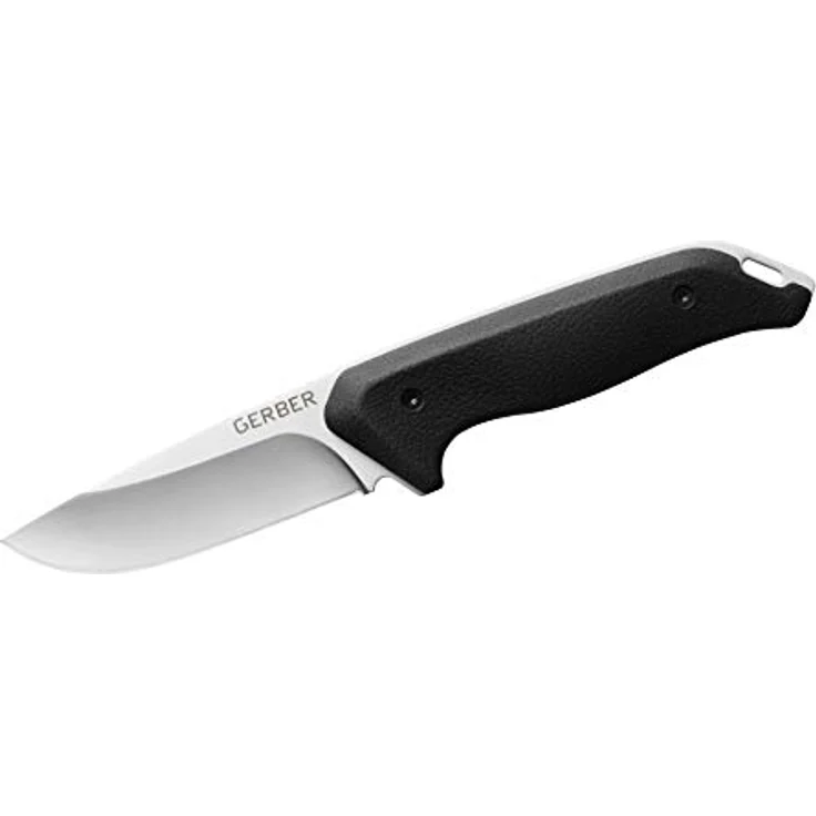 Fiskars Universalmesser MOMENT, 90 mm Drop-Point-Klinge aus rostfreiem Stahl, gummierter Griff, Gesamt-L. 218 mm, Kartonbox – Bild 2
