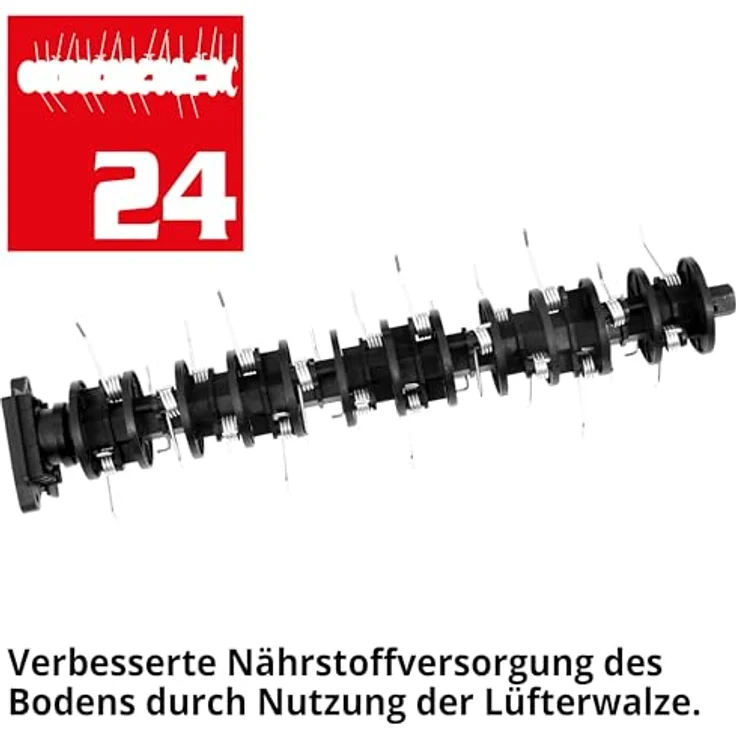 HECHT Benzin Vertikutierer 5644, 4-Takt-Motor mit 42 cm Arbeitsbreite, 2 Walzen und 45-Liter-Fangkorb – Bild 8