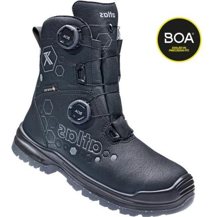 NoBrand Atlas XT 1050 BOA GTX S3 Sicherheitsstiefel, GORE-TEX Obermaterial, Größe 39, rutschfest und abriebfest