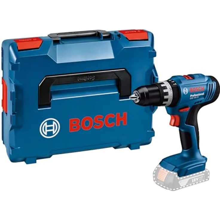 Bosch Professional GSB 18V-25, Akku-Schlagbohrschauber mit 18V Motor, L-BOXX, vielseitig einsetzbar für Holz, Mauerwerk und Metall – Bild 1