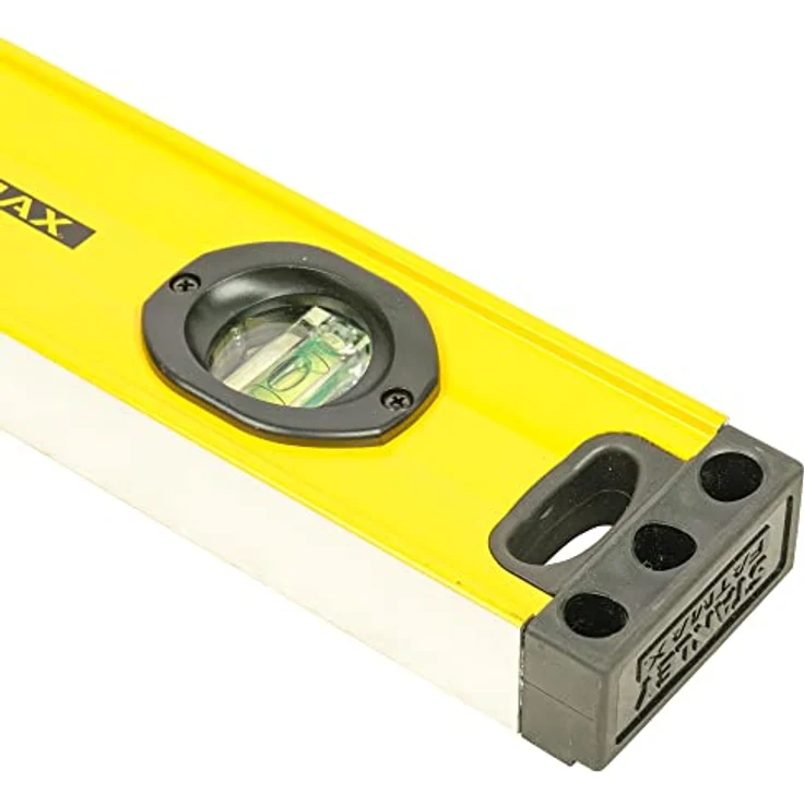 Stanley FatMax Wasserwaage II, Hohlprofil (60cm Länge, horizontale Libelle, vertikale Libellen, Aluminiumkorpus) 1-43-534 – Bild 7