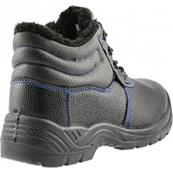 Högert Technik MURITZ, Winter-Arbeitsstiefel S3 SRC 45, isolierte Stiefelette, schwarz – Bild 3