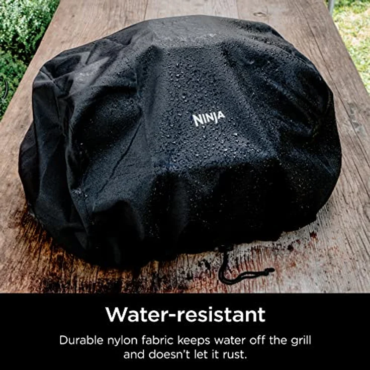 Ninja XSKCOVER Premium Outdoor-Abdeckung, kompatibel mit Holzfeuer-Grills (OG700 Serie), wasserabweisend, lichtecht, leicht, schwarz, 48 x 61 x 33 cm – Bild 4