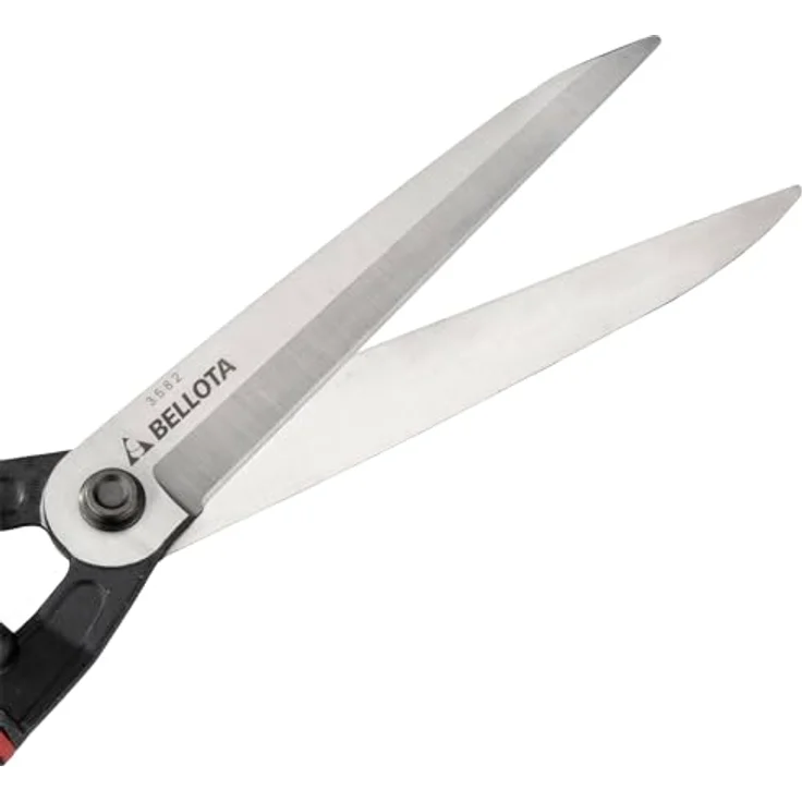 Bellota Heckenschere Proline, 690 mm Gesamt-Länge, 267 mm Blatt-Länge, mit gerader geschmiedeter Klinge und Aluminiumgriffen mit Soft-Touch-Griffen – Bild 2