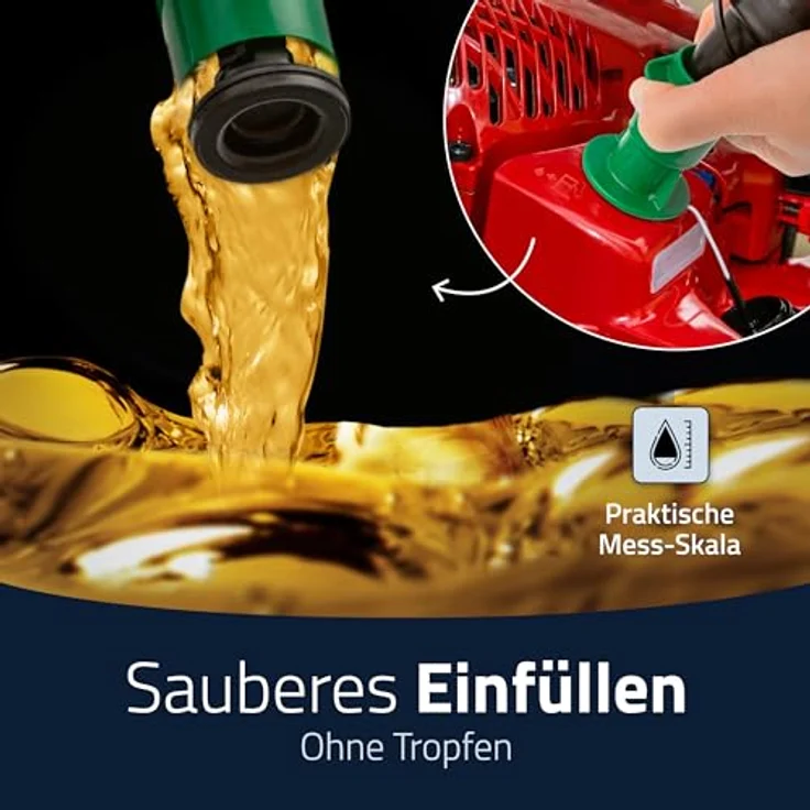 Hünersdorff Sicherheits-Einfüllsystem 819800 Für Kunststoff und Doppelkanister, Geeignet für Kraftstoffe – Bild 5