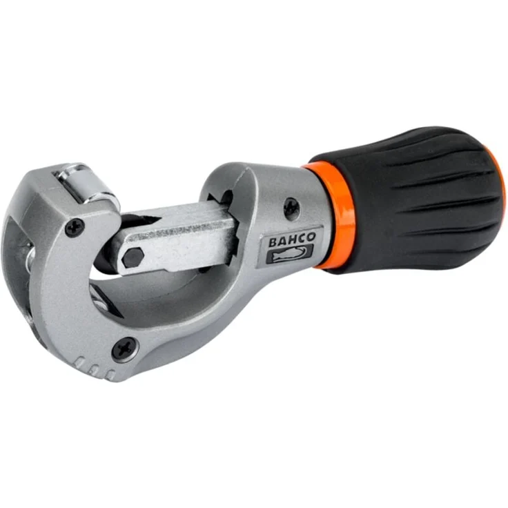 Bahco Rohrschneider, 3 bis 35 mm, für Kupfer, Aluminium, Stahl und Edelstahl, mit schnellem Schneidradwechsel und beschichteten Stützrädern