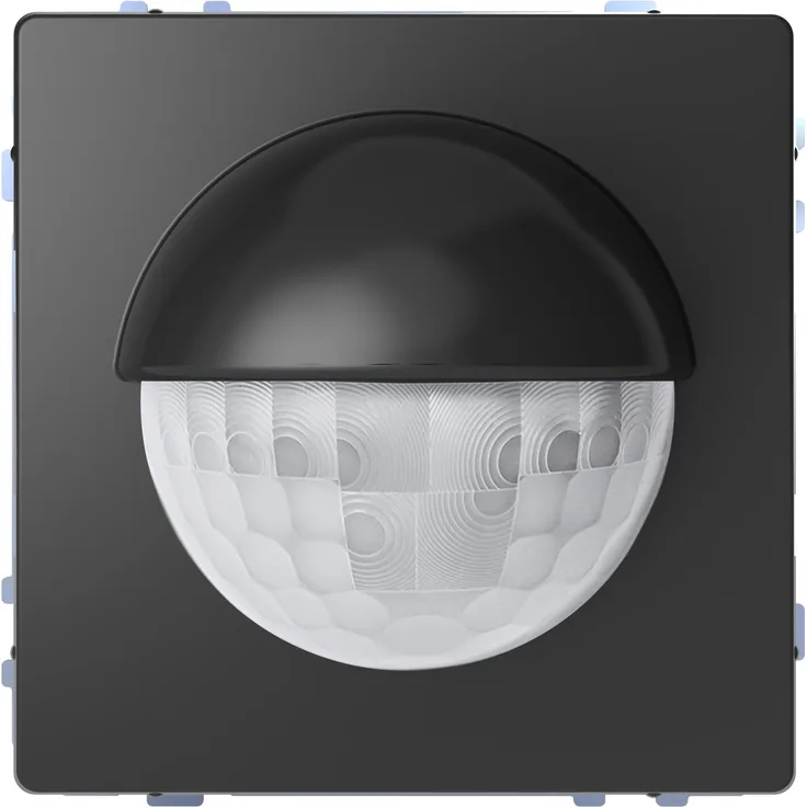 Schneider Electric KNX ARGUS Präsenz Bewegungsmelder MTN6302-6034, 12 m Reichweite, Anthrazit, mit integrierter Helligkeitssteuerung und zwei separat einstellbaren Sensoren