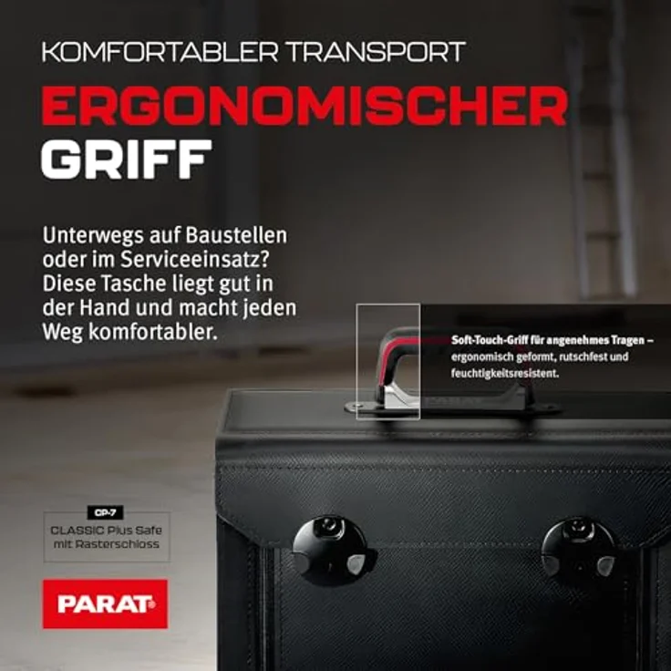 Parat Werkzeugtasche Top-Line 415 x 165 x 275 mm, 14.000-581 (Ohne Inhalt) – Bild 7
