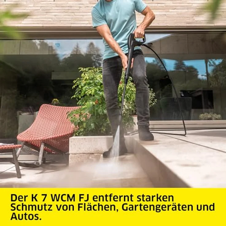 Kärcher Hochdruckreiniger K 7 WCM Car&Home, leistungsstark mit Home Kit, wassergekühlter Motor – Bild 2