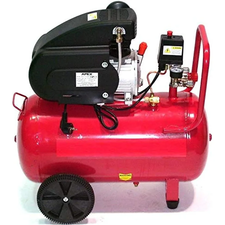 Druckluft Kompressor 40299 Druckluftkompressor 1100W 50L Kessel 230 V 1.5PS AWZ