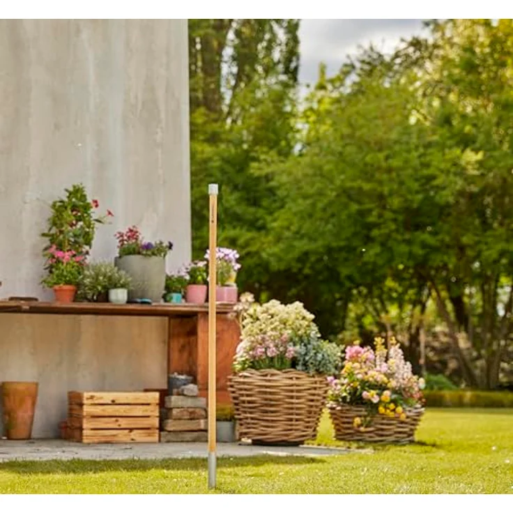 GARDENA ClickUp! Stiel, holz/edelstahl – Bild 2
