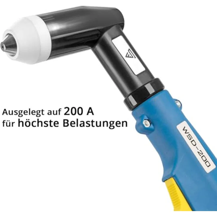 STAHLWERK WSD-200 Plasmabrenner wassergekühlt, bis 200 A, 5 m Schlauchpaket, ergonomischer Griff, hohe Standzeiten – Bild 4