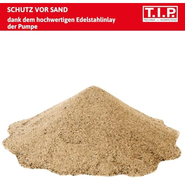 T.I.P. 30183 Peripher-Gartenpumpe Guss GPP 2100 M, bis 2.100 l-h Fördermenge – Bild 6