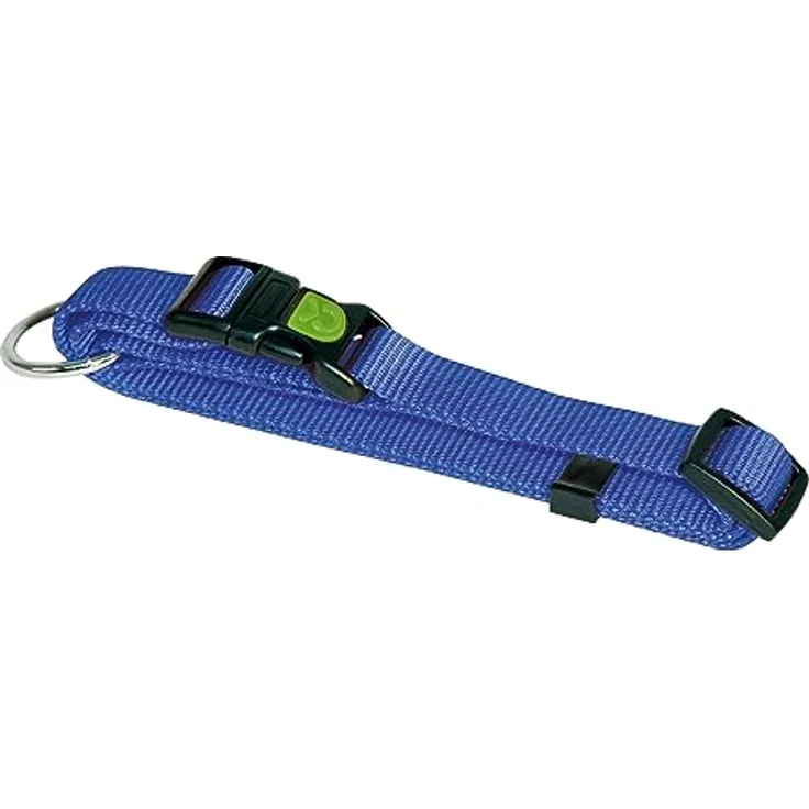 Kerbl Pet Miami Halsband, blau 25 mm, verstellbar 45-65 cm