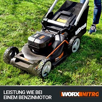 WORX WG749E Akku Rasenmäher 40V (2x20V) PowerShare, Radantrieb