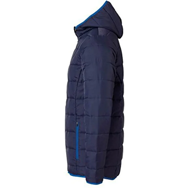 Uhlsport ESSENTIAL ULTRA LITE DOWN JACKET 3XL marine/azurblau, Daunenjacke für Herren, hohe Wärmeisolierung, bequeme Passform, praktische Kapuze – Bild 4