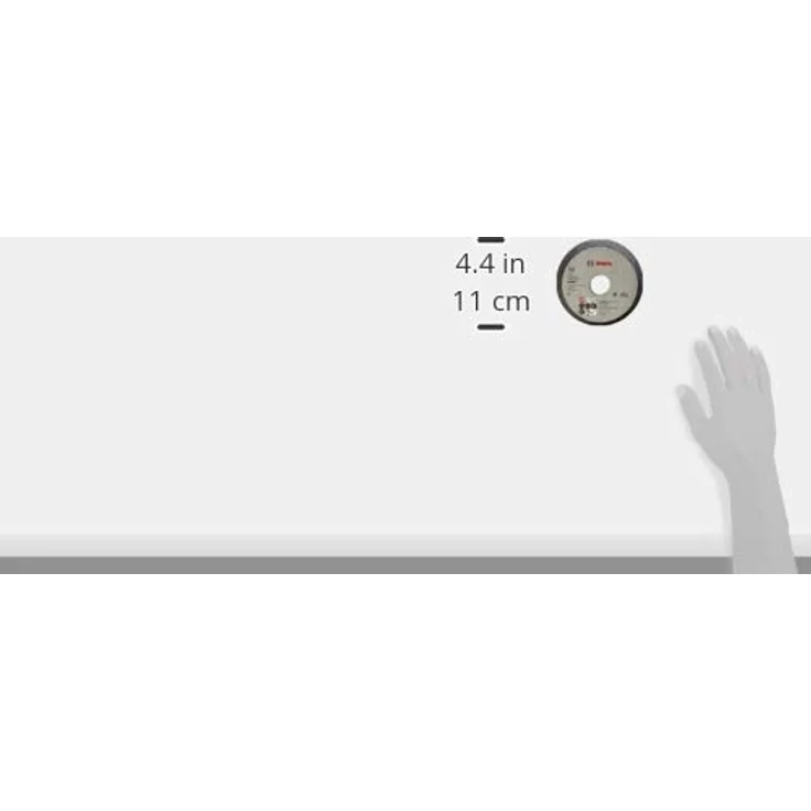 Bosch Professional Zubehör 1608600239 Schleiftopf, konisch 90 mm, 110 mm, 55 mm, 24 – Bild 6